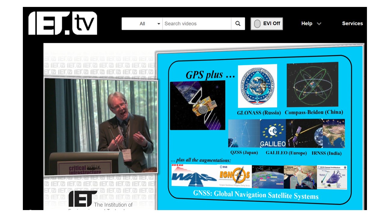 PNT as Single Point of Failure – UK – Oct 2018 – Video & Slides