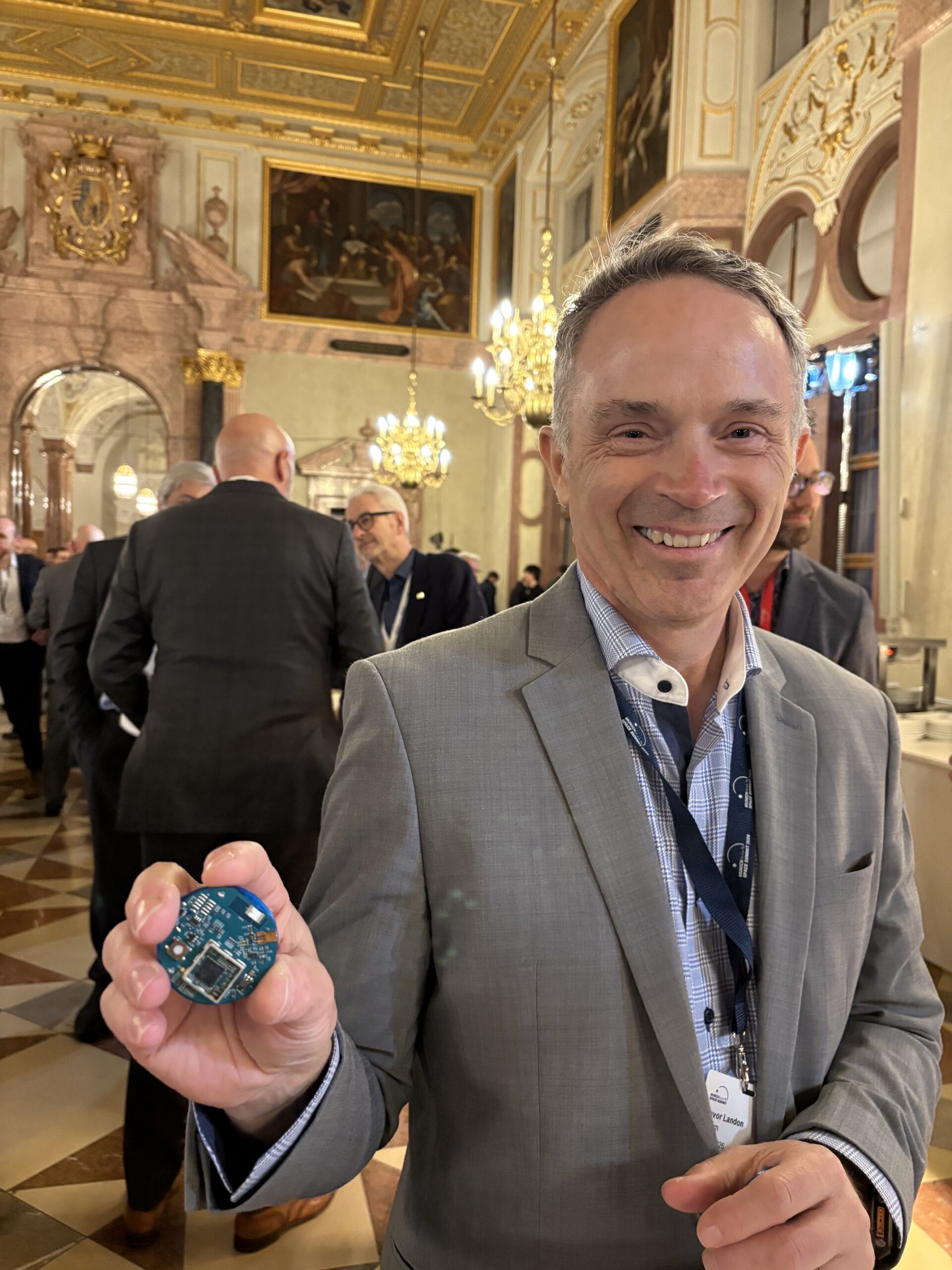 Iridium PNT Celebrity at Munich Space Summit